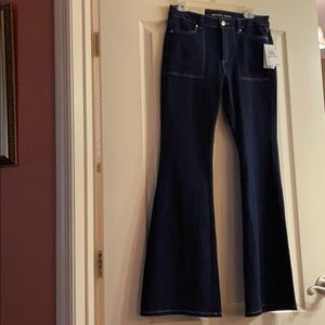 NWT Michael Kors Selma flare jeans